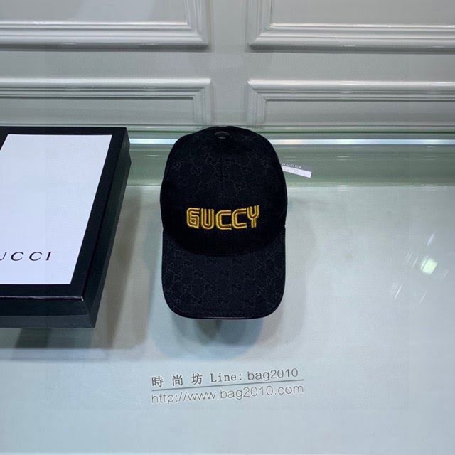 Gucci男女同款帽子 古馳立體刺繡棒球帽鴨舌帽  mm1731